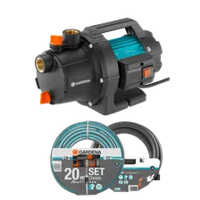 Насос садовый GARDENA 3000/4 +комплект для полива (09011-29.000.00)