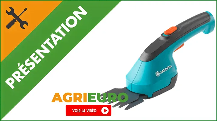 Présentation de la Cisaille à gazon à batterie Gardena AccuCut Li - 3,6 V 1.5 Ah