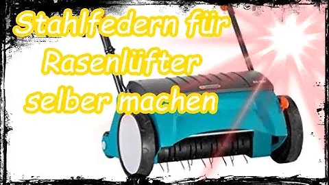 Gardena ES 500 Ersatzklammern, Rasenlüften, Rasenvertikutierer, Rasenpflege, Rasentrimmer,