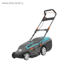 Газонокосилка электрическая GARDENA PowerMax 1800/42, 1800Вт, ширина 42см, высота 20-60 мм